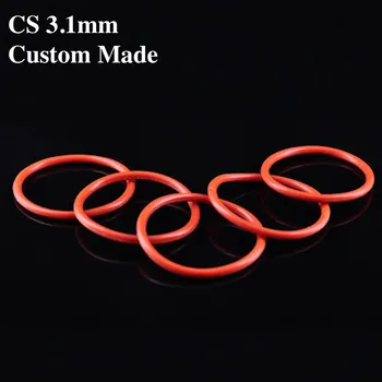 10x VMQ O Ring Seals Silicon Rubber Gaskets M90 - M230 ID92mm CS 3.1 *95/98/100/105/110/115/120/124/130/135/140/145/150/155 Red
10x VMQ O Ring Seals Silicon Rubber Gaskets M90 - M230 ID92mm CS 3.1 *95/98/100/105/110/115/120/124/130/135/140/145/150/155 Red