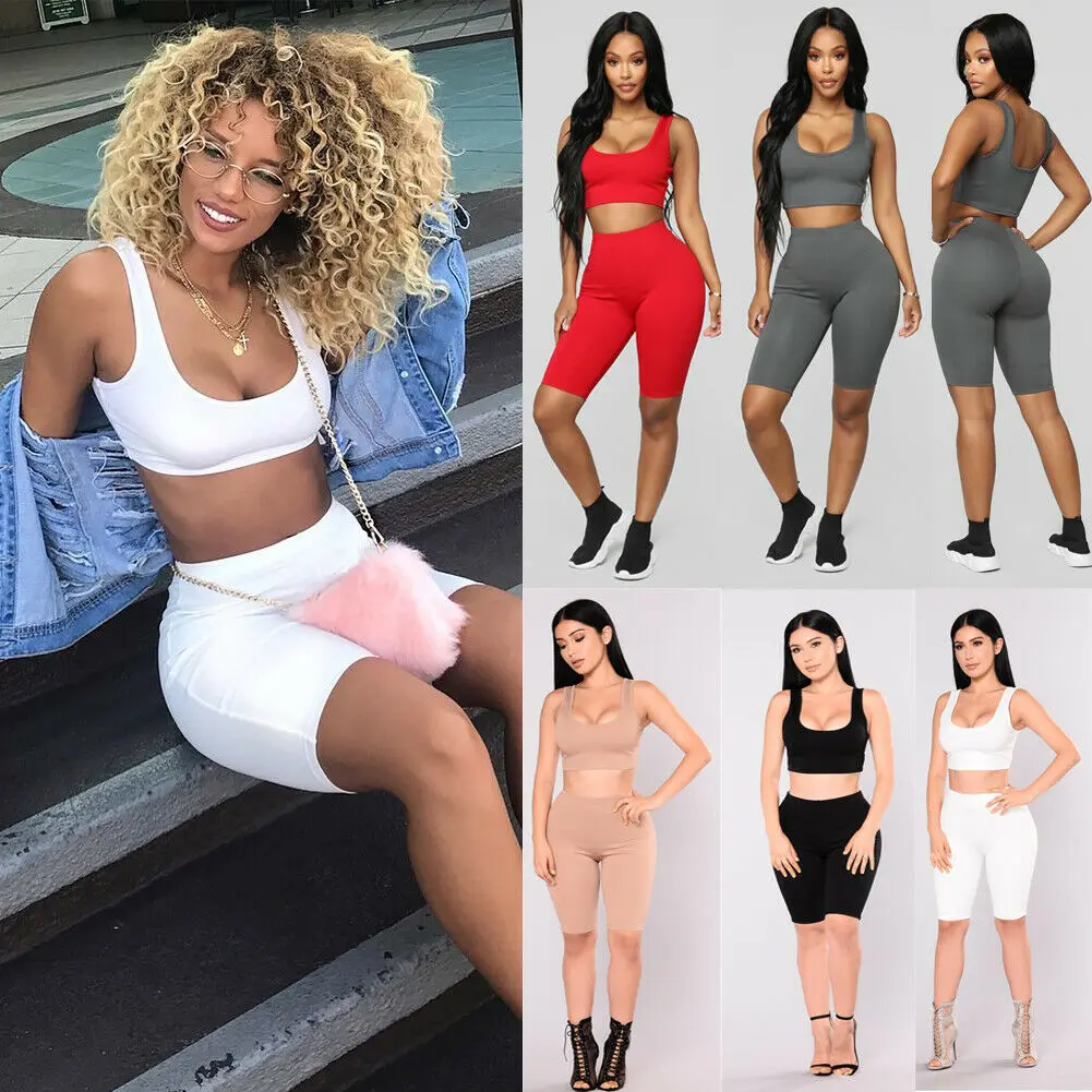 Hirigin Brand 2PCS Women Sports Yoga Set Gym Running Fitness Clothing Workout Vest Top Female Clothing And Pants
Hirigin Brand 2PCS Women Sports Yoga Set Gym Running Fitness Clothing Workout Vest Top Female Clothing And Pants