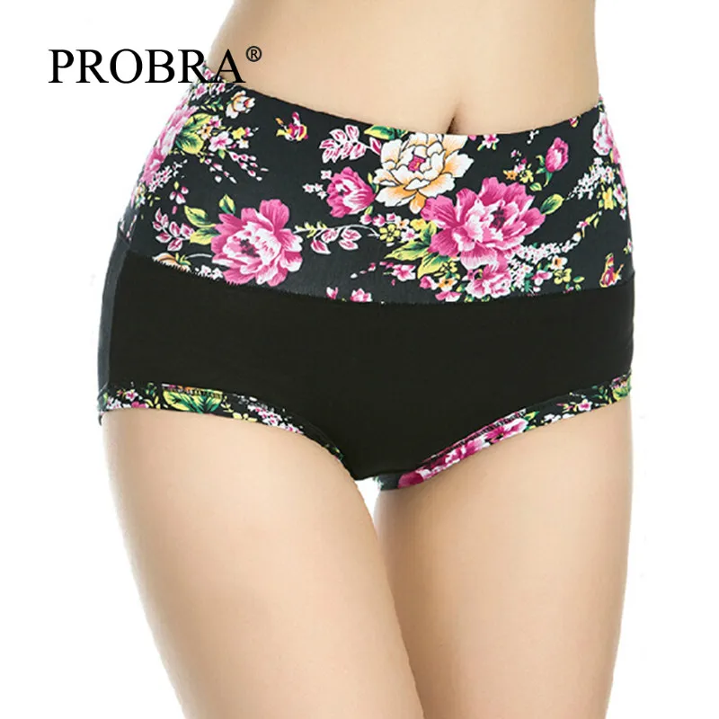 Pure Cotton Floral High Waist Briefs Women Sexy Comfortable Breathable Ultra-thin Panty Intimates Women's Large Size Underwear
Pure Cotton Floral High Waist Briefs Women Sexy Comfortable Breathable Ultra-thin Panty Intimates Women's Large Size Underwear