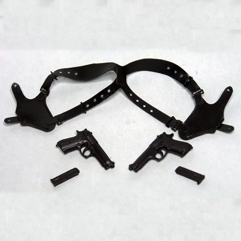 1/6 Scale Male Man Boy Weapon Accessories Classic Two colors Gun Hanging Clothes Clothing Set For 12" Male Figure Body Doll
1/6 Scale Male Man Boy Weapon Accessories Classic Two colors Gun Hanging Clothes Clothing Set For 12" Male Figure Body Doll
