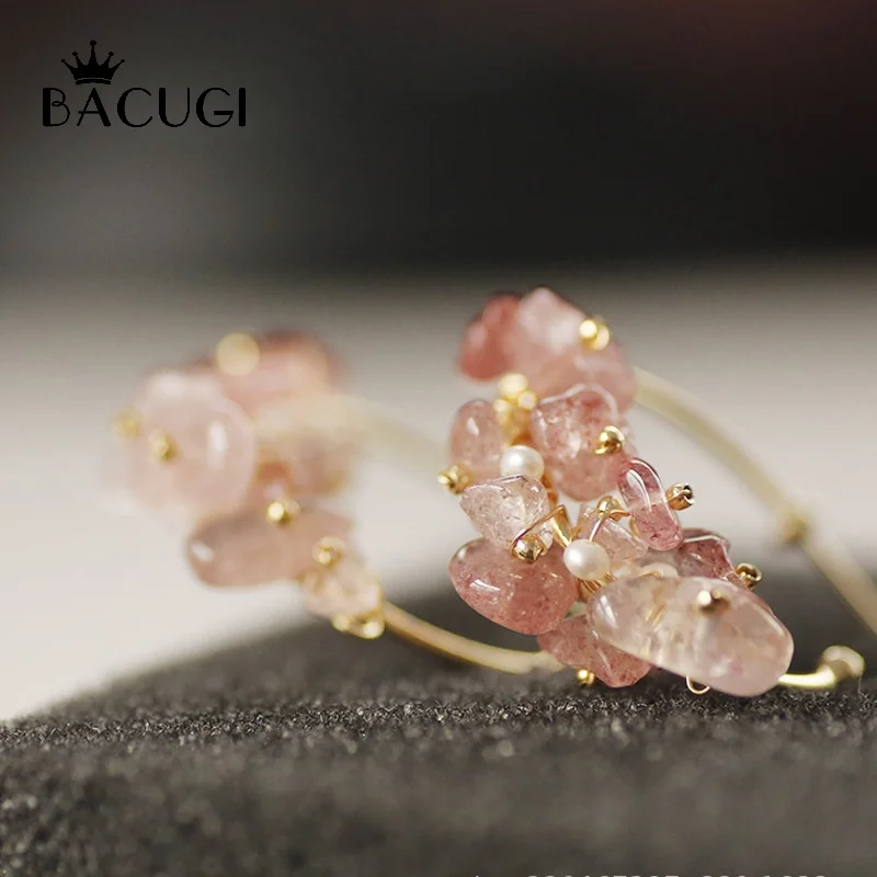 Natural Pink Crystal Drop Earrings Women Fresh Water Pearl Dangle Earrings Jewelry Brinco
Natural Pink Crystal Drop Earrings Women Fresh Water Pearl Dangle Earrings Jewelry Brinco
