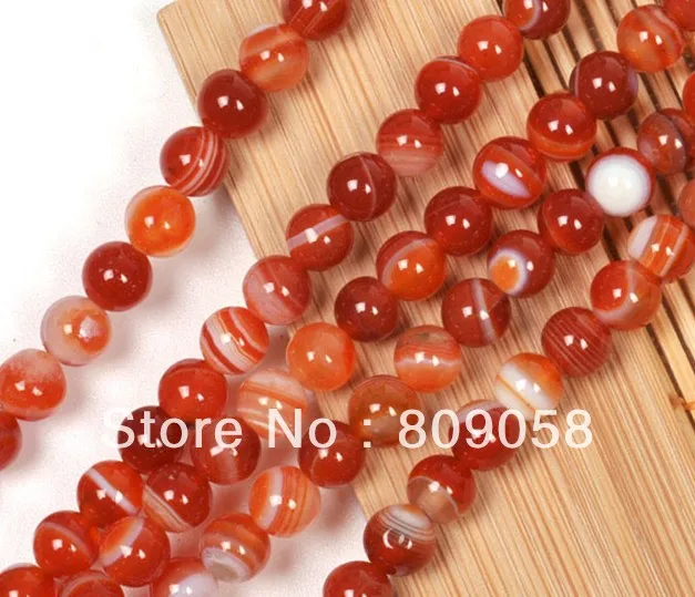 Free Shipping ! 140pcs/Lot 8mm Round Nature Red Stripe Agate Beads,Natural Semi-Precious Stone Fit For Bracelet & DIY Jewelry
Free Shipping ! 140pcs/Lot 8mm Round Nature Red Stripe Agate Beads,Natural Semi-Precious Stone Fit For Bracelet & DIY Jewelry