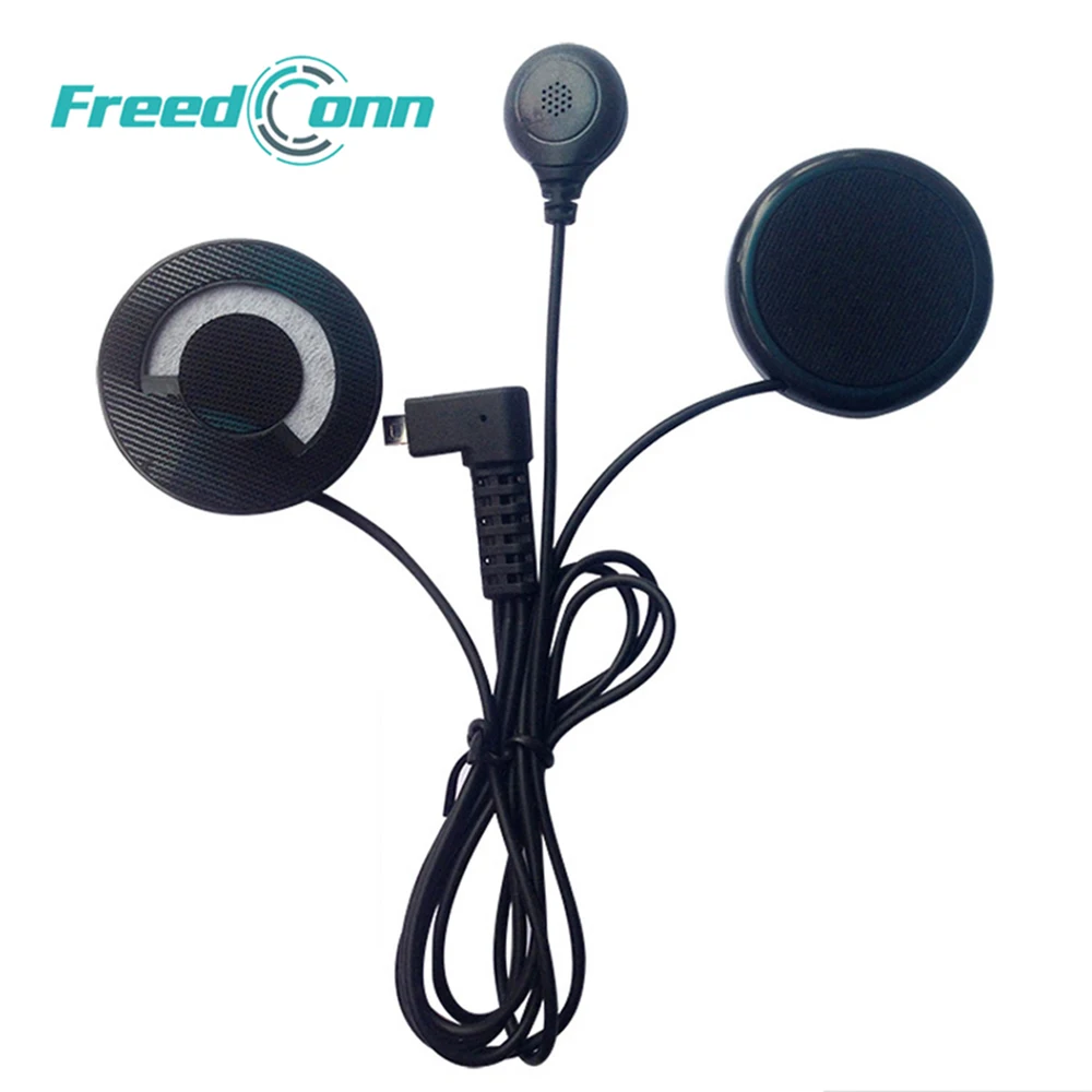 FreedConn Motorcycle Bluetooth Intercom Accessories Soft Earphone Earpiece Microphone for T-COMVB TCOM-SC Full Face Helmet
FreedConn Motorcycle Bluetooth Intercom Accessories Soft Earphone Earpiece Microphone for T-COMVB TCOM-SC Full Face Helmet