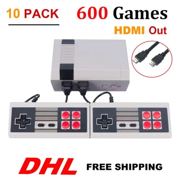 10PCS HDMI HD Out Mini TV Game Console Video Game Console with 600 Different Built-in Games PAL & NTSC
10PCS HDMI HD Out Mini TV Game Console Video Game Console with 600 Different Built-in Games PAL & NTSC