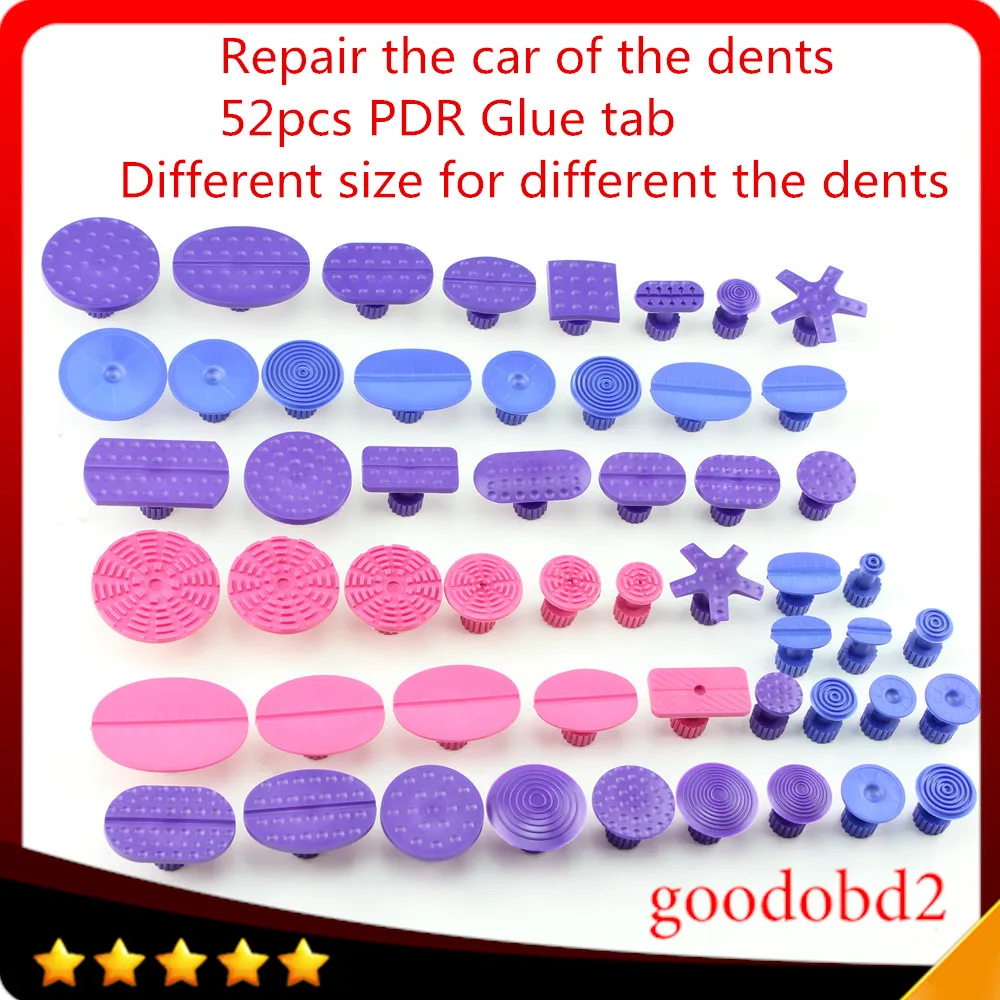 52X Car repair of the dents pdr glue tab Car Dent Repair Tools PDR Glue Tabs Work with Glue Puller Slide hammer tool for VW Benz
52X Car repair of the dents pdr glue tab Car Dent Repair Tools PDR Glue Tabs Work with Glue Puller Slide hammer tool for VW Benz