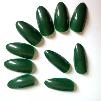 Dark Green Short Stiletto Fake Nails Acrylic False Nails Full Cover Tips Beauty Must Manicure Tool 24Pcs
Dark Green Short Stiletto Fake Nails Acrylic False Nails Full Cover Tips Beauty Must Manicure Tool 24Pcs