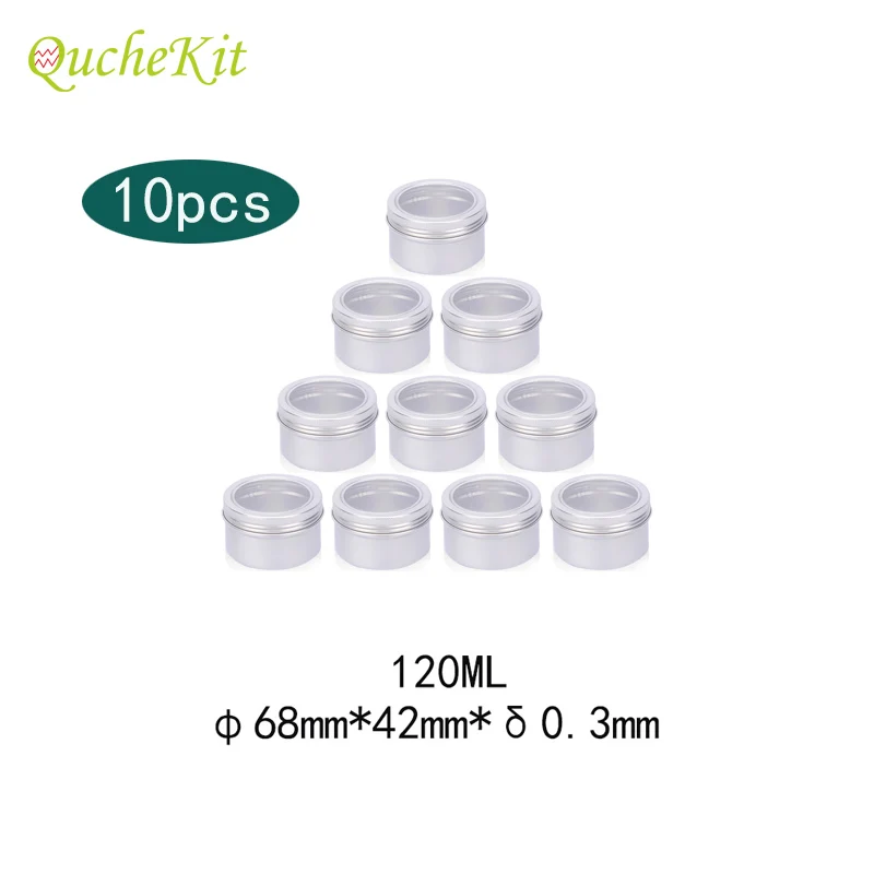 10pcs 68*42mm Empty Jars 120ml Aluminum Cream Jar Pot Tea Storage Metal Tin Containers With Clear Window Candy Jar Christmas
10pcs 68*42mm Empty Jars 120ml Aluminum Cream Jar Pot Tea Storage Metal Tin Containers With Clear Window Candy Jar Christmas