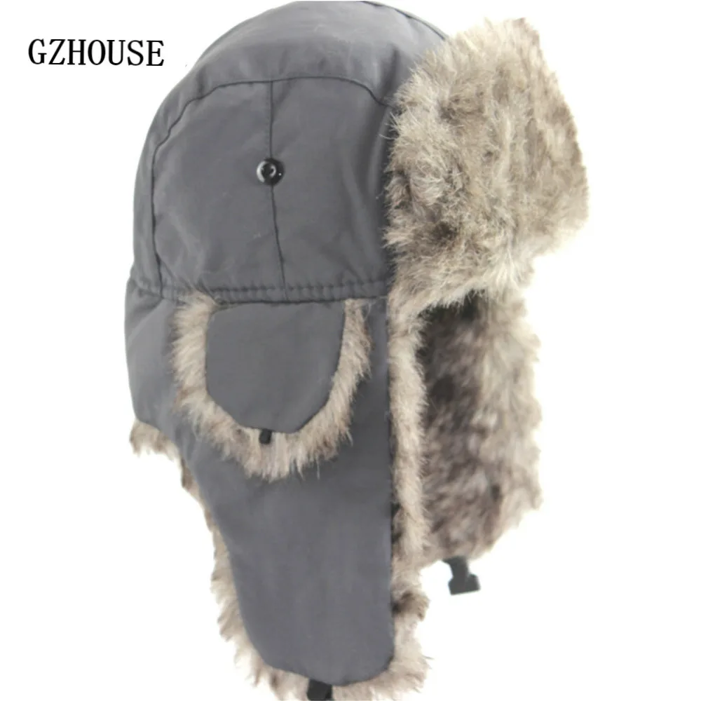 Winter Hat Keep Warm Unisex Winter Trapper Aviator Trooper Earflap 2019 Russian Ski Hat Fur Bomber Faux Fur Fashionable Hats
Winter Hat Keep Warm Unisex Winter Trapper Aviator Trooper Earflap 2019 Russian Ski Hat Fur Bomber Faux Fur Fashionable Hats