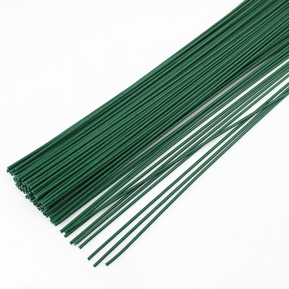 50pcs 2mm 40cm Dark Green wire artificial silk flowers stem DIY Handmade Decorative Wreath Flower Branches Florist Crafts
50pcs 2mm 40cm Dark Green wire artificial silk flowers stem DIY Handmade Decorative Wreath Flower Branches Florist Crafts