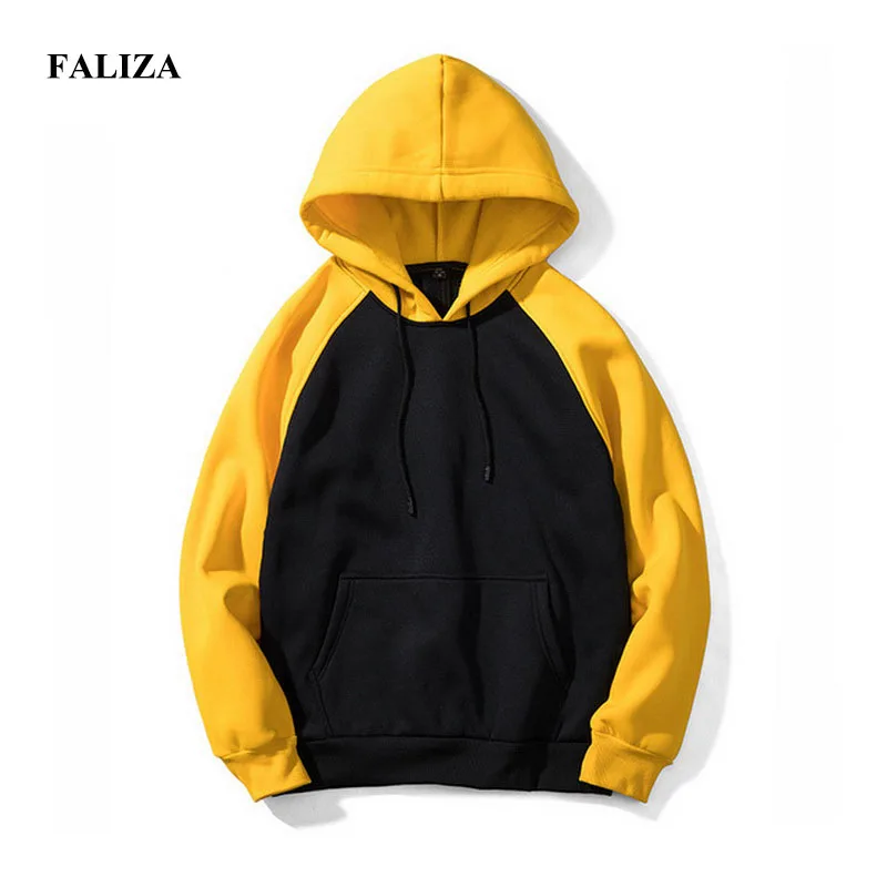 FALIZA New Mens Hoodies Spring Autumn Sportswear Fashion Patchwork Hip-hop Casual Hooded Mens Sweatshirts Euro Size S-XXL WY114
FALIZA New Mens Hoodies Spring Autumn Sportswear Fashion Patchwork Hip-hop Casual Hooded Mens Sweatshirts Euro Size S-XXL WY114