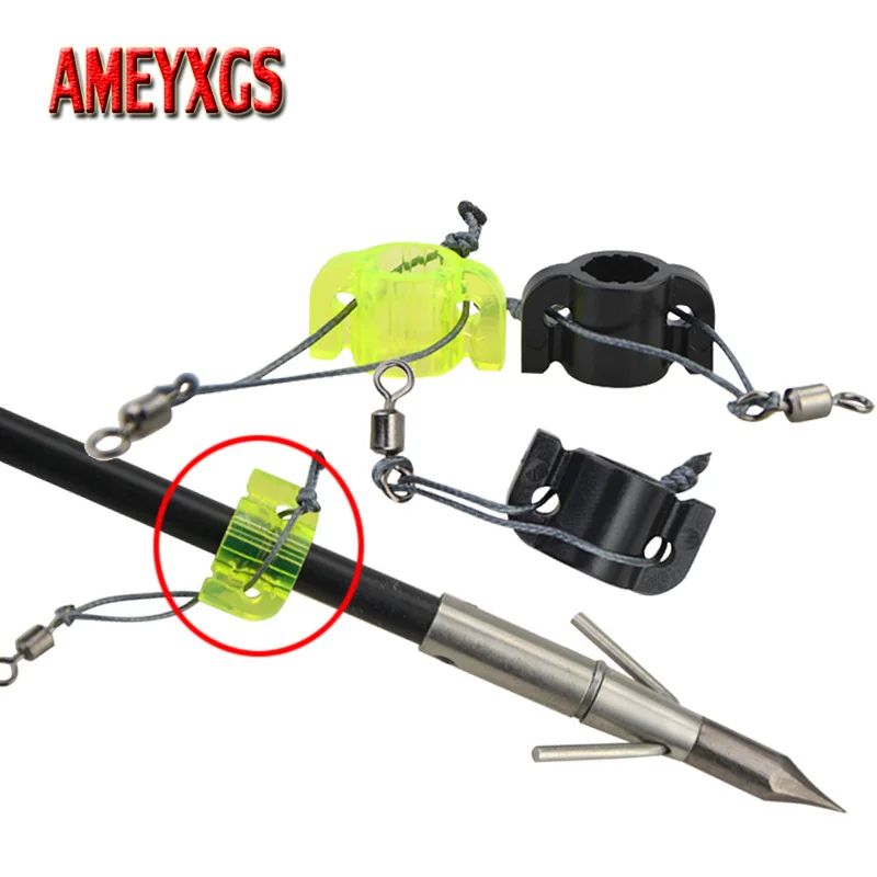 12/24 Archery Fishing Slider Fit For OD 9mm Arrow Shaft Hunting Shooting Recurve/Compound Bow Fishing Accessories
12/24 Archery Fishing Slider Fit For OD 9mm Arrow Shaft Hunting Shooting Recurve/Compound Bow Fishing Accessories