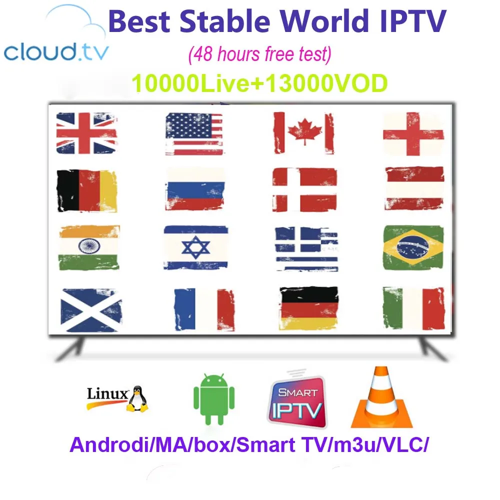 10000 Channels World Global IPTV Europe USA UK Germany Italy Nordic Latin subscription For M3U MaC Android Smart TV
10000 Channels World Global IPTV Europe USA UK Germany Italy Nordic Latin subscription For M3U MaC Android Smart TV