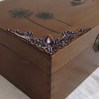 50 Pcs/Pack Corner Albums Menus Folders Antique Bronze Metal Book Corner Protectors Home Corner Brackets Decoration
50 Pcs/Pack Corner Albums Menus Folders Antique Bronze Metal Book Corner Protectors Home Corner Brackets Decoration