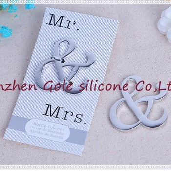 500pcs/lot Wholesale "Mr. and Mrs." Ampersand Bottle Opener Favor For Party Supplies Silver Wedding Gift For Guest
500pcs/lot Wholesale "Mr. and Mrs." Ampersand Bottle Opener Favor For Party Supplies Silver Wedding Gift For Guest