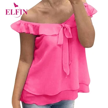Blouses Woman 2019 Ruffles Summer Blouse Shirts Sleeveless Boho Casual Women Tops Blusa Femme Solid Color SJ2966R
Blouses Woman 2019 Ruffles Summer Blouse Shirts Sleeveless Boho Casual Women Tops Blusa Femme Solid Color SJ2966R