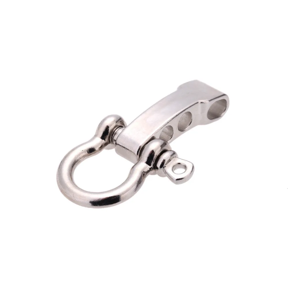 D bow Stainless Steel Adjustable 550 PARACORD PARACHUTE CORD LANYARD SURVIVE BRACELET SHACKLE BUCKLE accessory
D bow Stainless Steel Adjustable 550 PARACORD PARACHUTE CORD LANYARD SURVIVE BRACELET SHACKLE BUCKLE accessory
