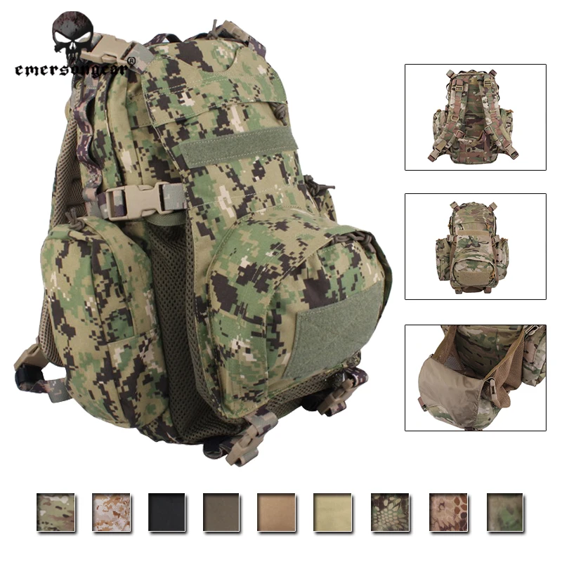 Emersongear Yote Hydration Military Backpack Travelling Multi-Purpose Molle Shoulder Bag EM5813 Genuine Multicam Black Khaki
Emersongear Yote Hydration Military Backpack Travelling Multi-Purpose Molle Shoulder Bag EM5813 Genuine Multicam Black Khaki