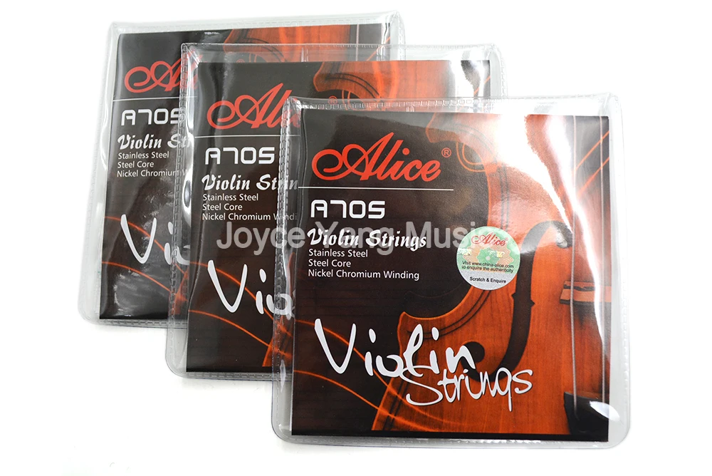 3 Sets Alice A705 Violin Strings 4 Strings Stainless Steel Strings&Steel Core&Nickel Chromium Wound Strings Free Shipping
3 Sets Alice A705 Violin Strings 4 Strings Stainless Steel Strings&Steel Core&Nickel Chromium Wound Strings Free Shipping