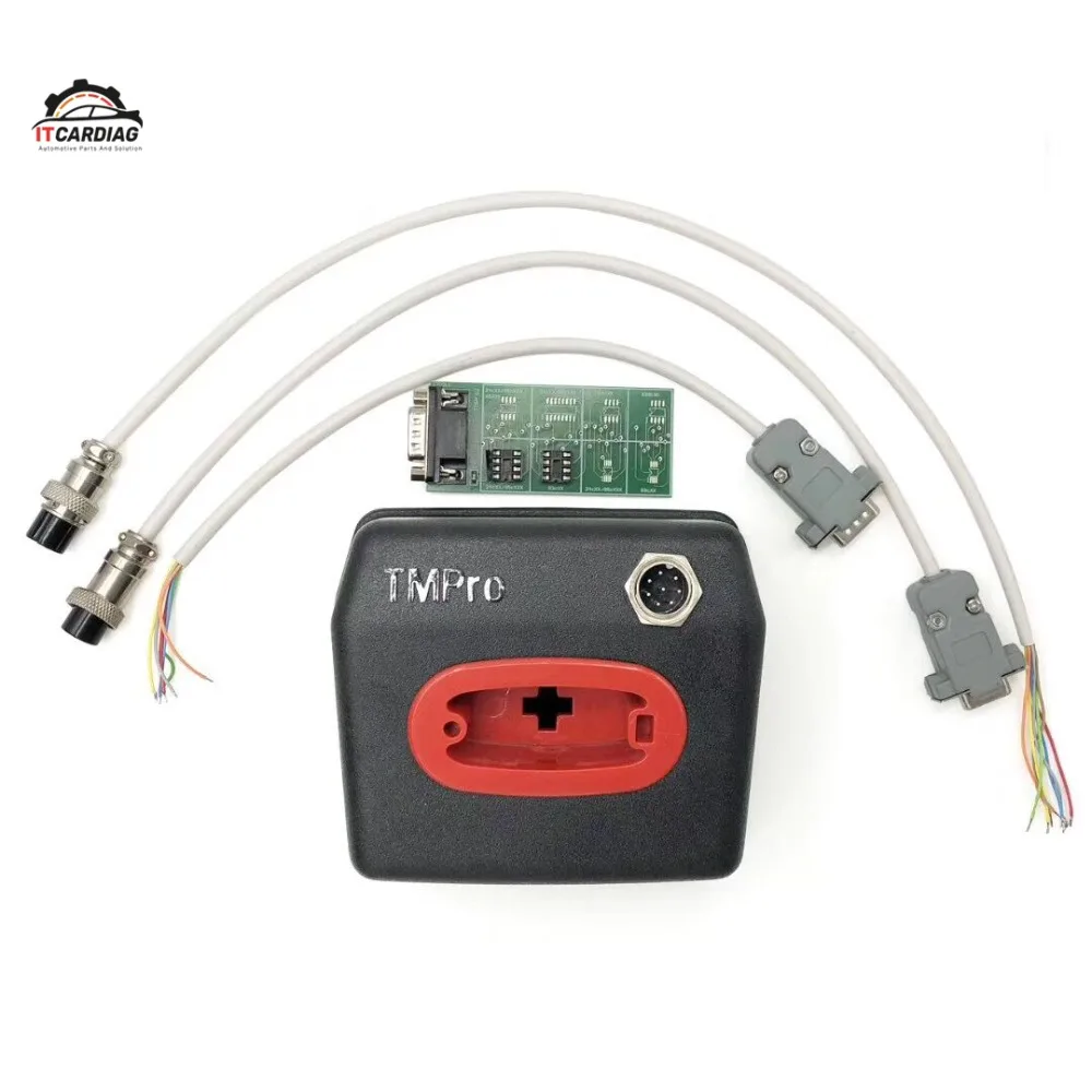 Original TMPro 2 TMPro2 Transponder Car Key Programmer PIN Code Calculator PIC adapter+Eeprom adapter+Set of 2 cable+Main SW
Original TMPro 2 TMPro2 Transponder Car Key Programmer PIN Code Calculator PIC adapter+Eeprom adapter+Set of 2 cable+Main SW