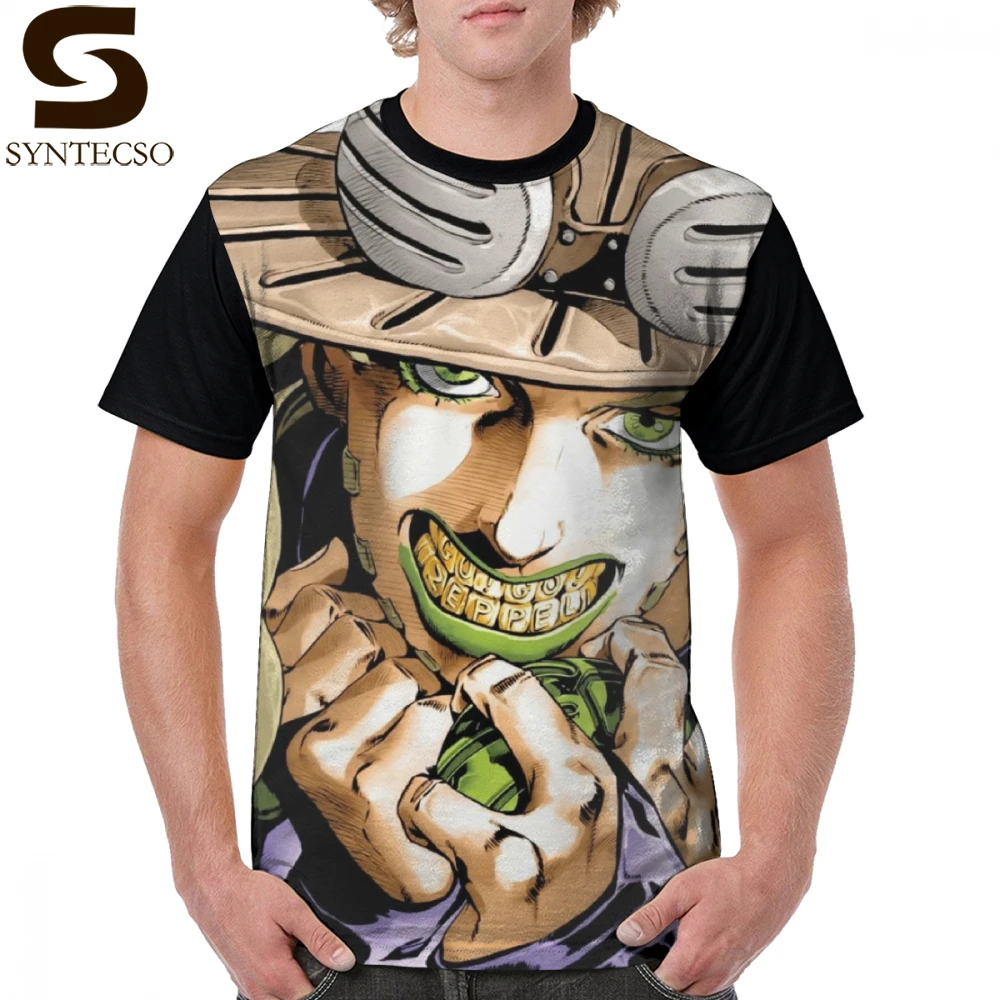 Jojo T Shirt Gyro Zeppeli T-Shirt Oversize Awesome Graphic Tee Shirt Summer Mens Short Sleeves Polyester Print Tshirt
Jojo T Shirt Gyro Zeppeli T-Shirt Oversize Awesome Graphic Tee Shirt Summer Mens Short Sleeves Polyester Print Tshirt