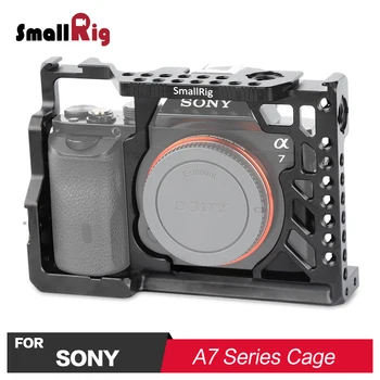 

SmallRig A7 Camera Cage for SONY A7/ A7S/ A7R With Cold Shoe Mount Arri Locating Holes For Microphone Magic Arm Attach 1815