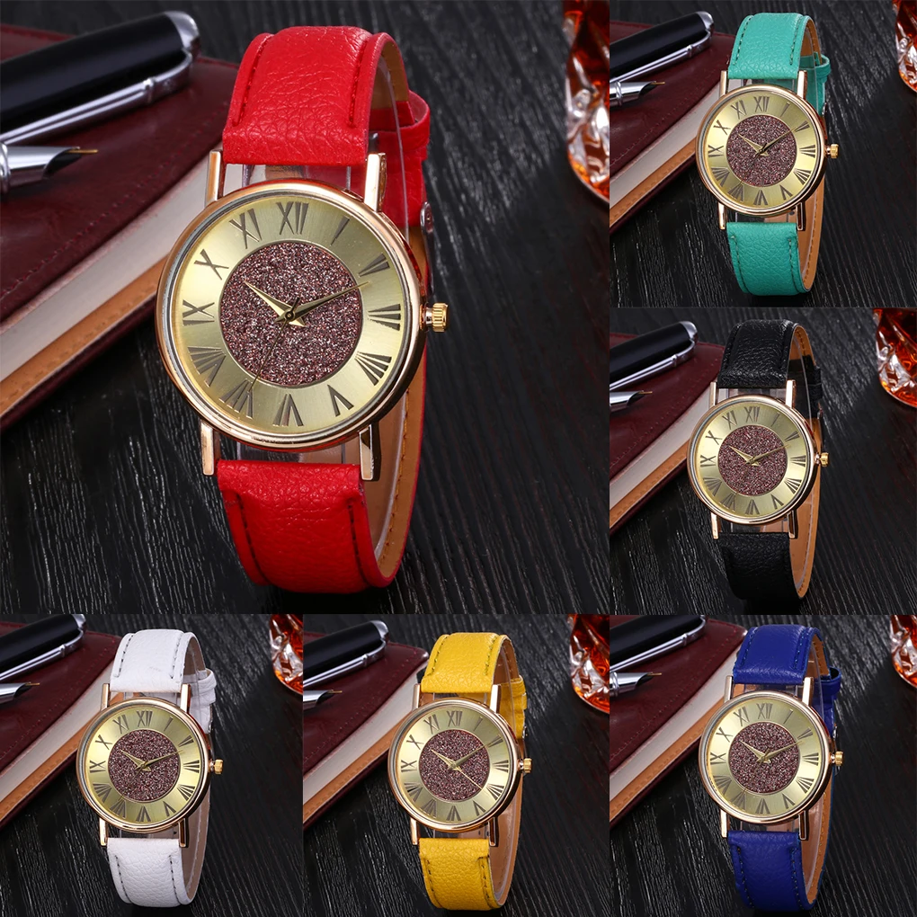 Fashion Women Girls Solar Eye Round Dial Quartz Watch Alloy Leather Strap Analog Wristwatch Glitter Hand Accessory
Fashion Women Girls Solar Eye Round Dial Quartz Watch Alloy Leather Strap Analog Wristwatch Glitter Hand Accessory