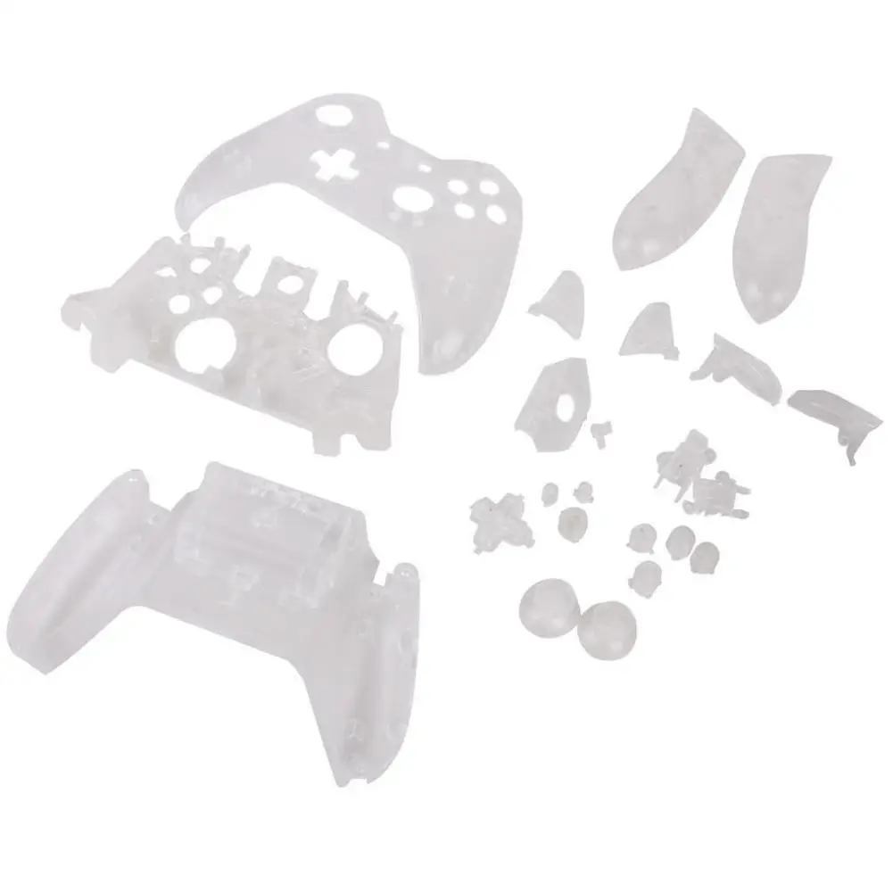 Hot Replacement Clear Full Set Housing Shell Case Cover Kit for Xbox One Controller
Hot Replacement Clear Full Set Housing Shell Case Cover Kit for Xbox One Controller