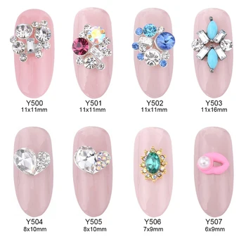 10pcs Crystal nail rhinestones new heart design nail strass glitter alloy 3d nail art charms scrapbooking tools Y500~507
10pcs Crystal nail rhinestones new heart design nail strass glitter alloy 3d nail art charms scrapbooking tools Y500~507