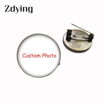ZDYING Handmade Personalized Photo Brooch Badge Glass Cabochon Family Baby Child Dad Mom Sister Photo Custom Brooches Pins
ZDYING Handmade Personalized Photo Brooch Badge Glass Cabochon Family Baby Child Dad Mom Sister Photo Custom Brooches Pins