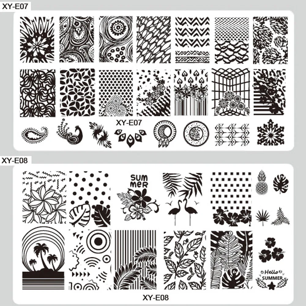 1pc Flower Lace/Fruit/Flamingo Image Plate Nail Art Stamp Stamping Plates Templates Manicure Stencil Nail Tools BEXYE01-16
1pc Flower Lace/Fruit/Flamingo Image Plate Nail Art Stamp Stamping Plates Templates Manicure Stencil Nail Tools BEXYE01-16