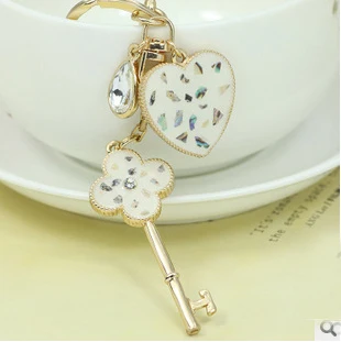 

Key pendant keychain/korean luxury jewelry bag charms/chaveiro carro/llaveros women/porte clef strass/trinket for key/gift