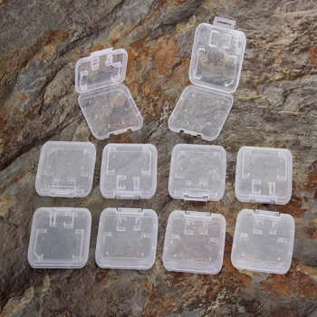 10PCS Transparent Standard SD SDHC Memory Card Case Holder Box Storage New Carry Storage Box for SD Card
10PCS Transparent Standard SD SDHC Memory Card Case Holder Box Storage New Carry Storage Box for SD Card