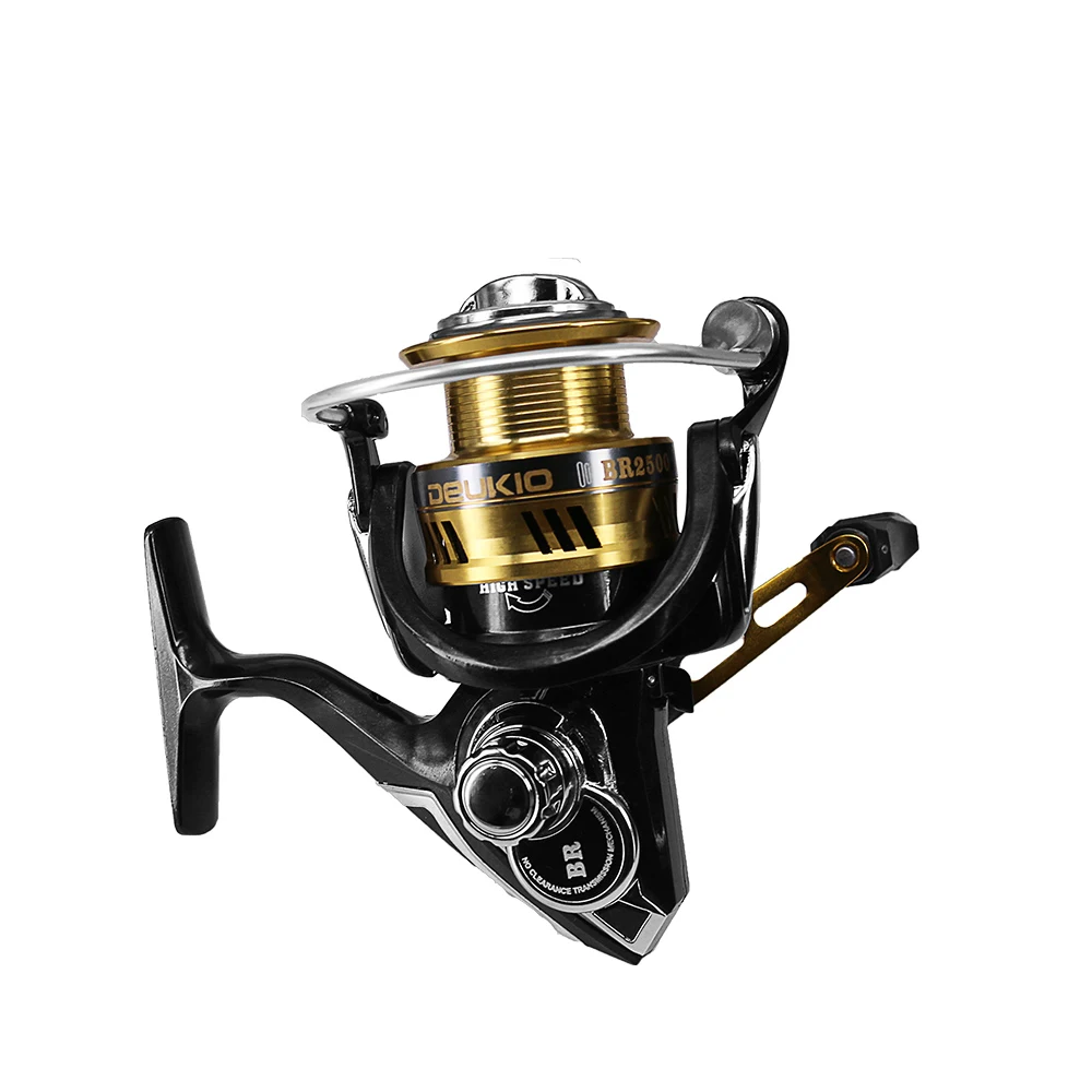 High Speed Ratio 7.1:1 Ball Bearings 5+1BB Brake Force 8.0 Kg One-way Gapless Los Angeles salt water fishing Lure Spinning Reel
High Speed Ratio 7.1:1 Ball Bearings 5+1BB Brake Force 8.0 Kg One-way Gapless Los Angeles salt water fishing Lure Spinning Reel