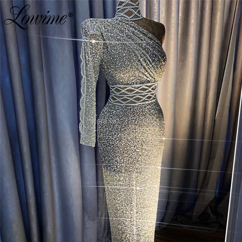Sparkling Silver Glitter Muslim Evening Dress 2019 One Shoulder Party Dress Dubai Kaftan Arabic Long Evening Gowns Prom Dresses
Sparkling Silver Glitter Muslim Evening Dress 2019 One Shoulder Party Dress Dubai Kaftan Arabic Long Evening Gowns Prom Dresses
