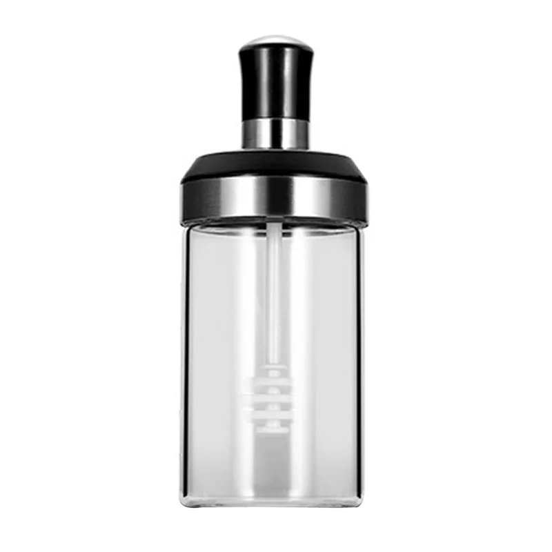 250ml Glass Seasoning Container Oil/Honey Dispenser Bottle Seasoning tank with spoon 304 stainless steel seasoning bottle A1
250ml Glass Seasoning Container Oil/Honey Dispenser Bottle Seasoning tank with spoon 304 stainless steel seasoning bottle A1