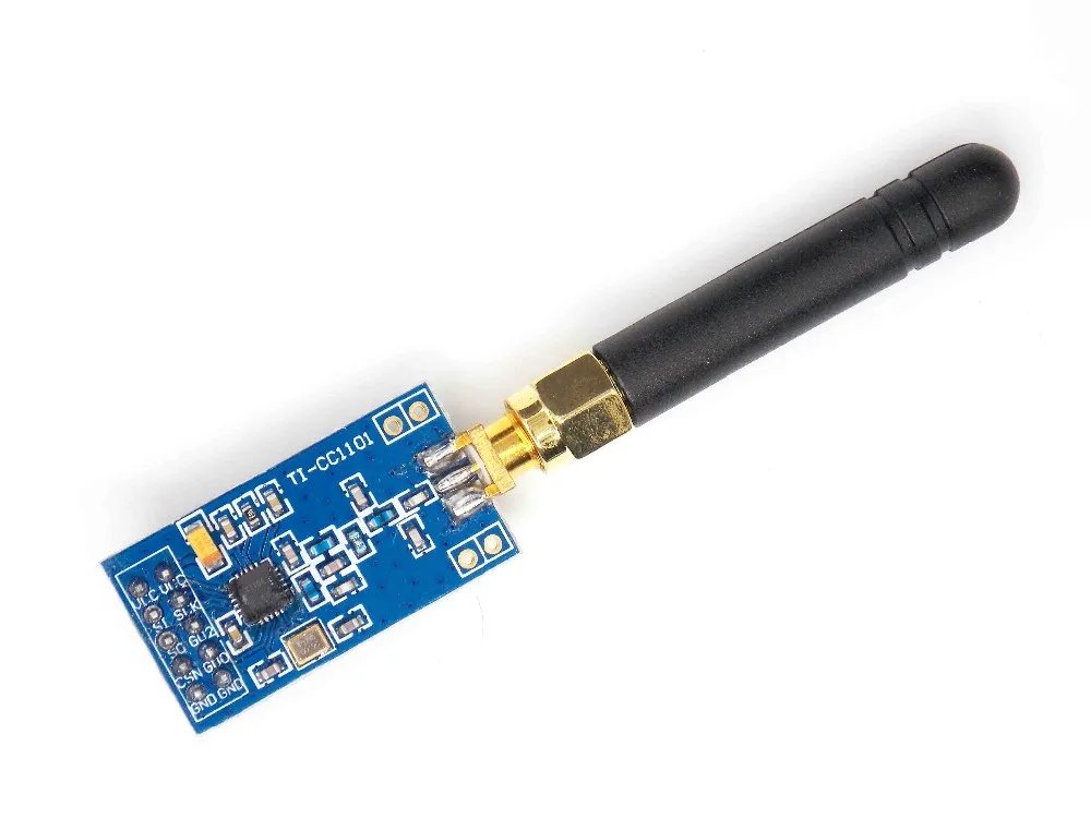 1PCS CC1101 Wireless Module SMA Antenna Wireless Transceiver Module 
1PCS CC1101 Wireless Module SMA Antenna Wireless Transceiver Module
