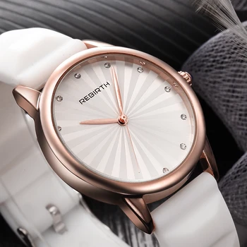 REBIRTH Brand Rose Gold Women Watches 2018 Montre Femme Fashion Ladies Bracelet Quartz Wristwatches Diamond Relogio Feminino 
REBIRTH Brand Rose Gold Women Watches 2018 Montre Femme Fashion Ladies Bracelet Quartz Wristwatches Diamond Relogio Feminino