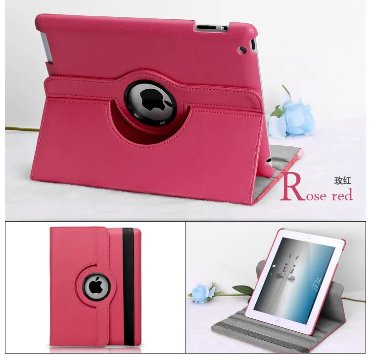 50 Pc/lot PU Leather 360 Rotating Case Stand Smart Cover Magnetic Case For Apple iPad 2 ipad 3 ipad 4 multi colors
50 Pc/lot PU Leather 360 Rotating Case Stand Smart Cover Magnetic Case For Apple iPad 2 ipad 3 ipad 4 multi colors