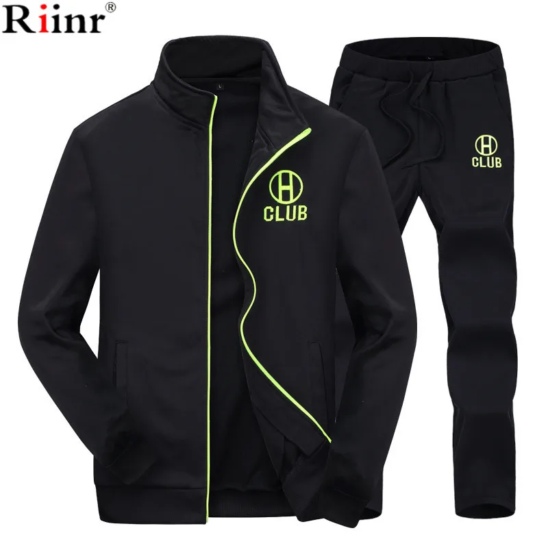 Riinr 2018 Fashion New Arrival Men's Tracksuit Spring and Autumn Casual Jacket+Pants Hoodie Two Pieces Set Men Sporting Suit
Riinr 2018 Fashion New Arrival Men's Tracksuit Spring and Autumn Casual Jacket+Pants Hoodie Two Pieces Set Men Sporting Suit