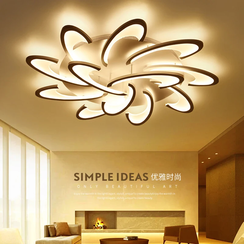 Modern LED Ceiling Light For Living Dining Room Bedroom Lustres Led Chandelier Ceiling Lamp lampara de techo Lighting Fixtures
Modern LED Ceiling Light For Living Dining Room Bedroom Lustres Led Chandelier Ceiling Lamp lampara de techo Lighting Fixtures