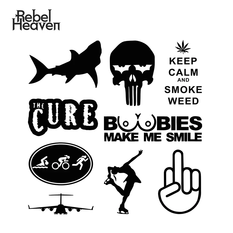 Rebel Heaven Funny Car Sticker Aircraft Figure Skating KEEP CALM AND SMOKE WEED Vinyl Decal Motorcycle Car Assessoires
Rebel Heaven Funny Car Sticker Aircraft Figure Skating KEEP CALM AND SMOKE WEED Vinyl Decal Motorcycle Car Assessoires