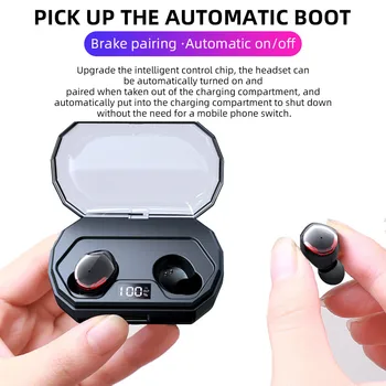 FDBRO 2019 New TWS True Wireless Earphone Digital Charging Case 2000mAh Waterproof IPX5 Bluetooth Headset HiFi Sport Headphone
FDBRO 2019 New TWS True Wireless Earphone Digital Charging Case 2000mAh Waterproof IPX5 Bluetooth Headset HiFi Sport Headphone