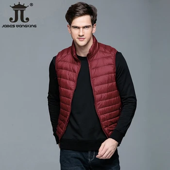2019 Newest Brand Men Sleeveless Jacket Winter Ultralight White Duck Down Vest Male Slim Vest Mens Windproof Warm Waistcoat
2019 Newest Brand Men Sleeveless Jacket Winter Ultralight White Duck Down Vest Male Slim Vest Mens Windproof Warm Waistcoat