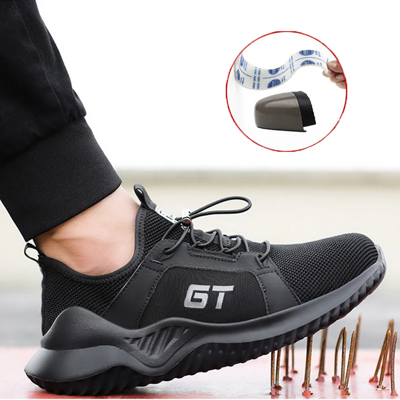 New Summer Breathable Safety Shoes Male Fashion Mesh Anti-smashing Puncture Proof Non-slip Lightweight Comfortable Work Shoes
New Summer Breathable Safety Shoes Male Fashion Mesh Anti-smashing Puncture Proof Non-slip Lightweight Comfortable Work Shoes