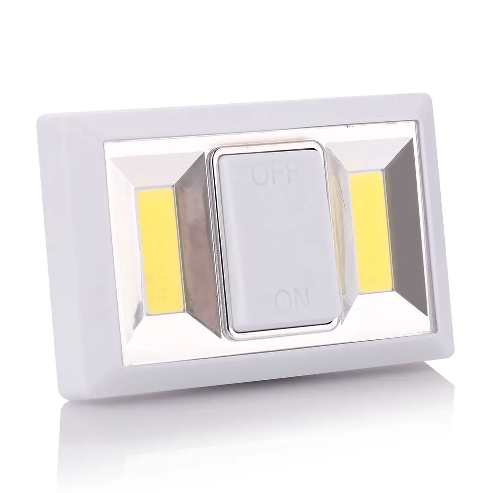 Ultra Bright Mini COB LED Wall Light Switch Night Light Lamp Cordless Battery Operated For Garage Closet Bedroom
Ultra Bright Mini COB LED Wall Light Switch Night Light Lamp Cordless Battery Operated For Garage Closet Bedroom