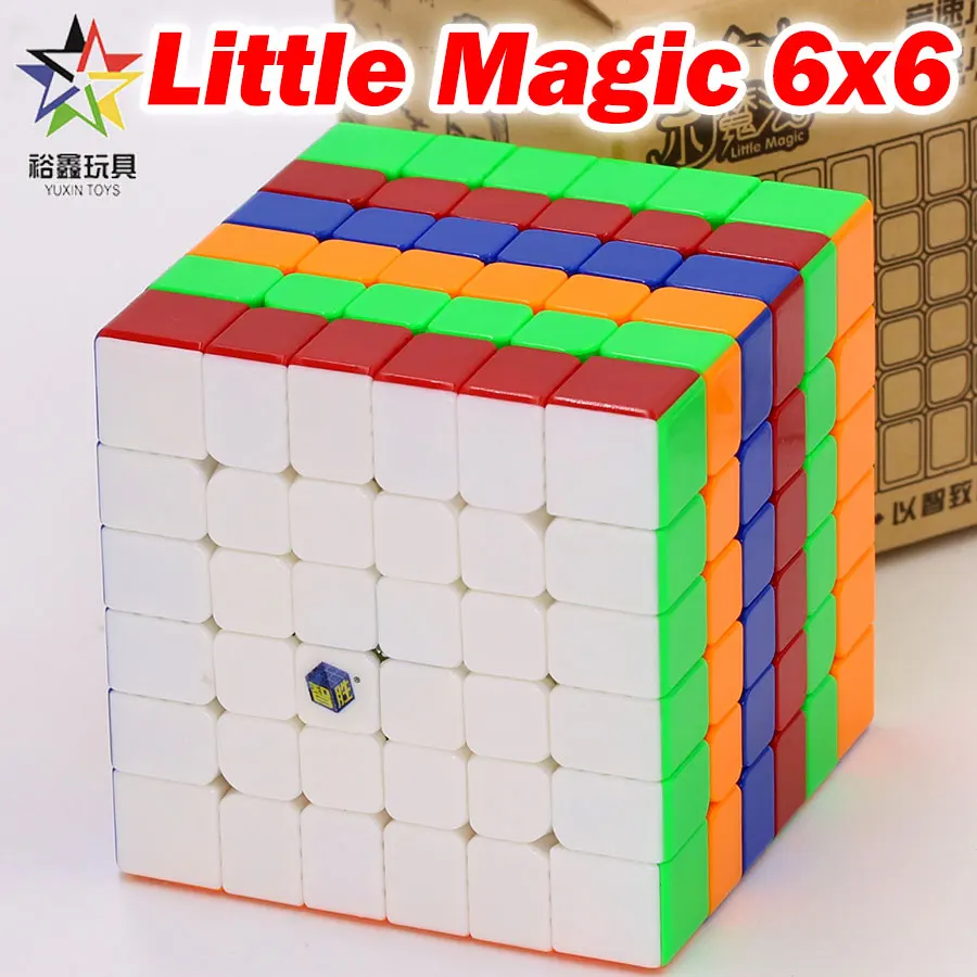Puzzle Magic Cube YuXin 6x6x6 Little Magic cube 6*6*6 666 65mm logic game professional speed cube educational competition toys Z
Puzzle Magic Cube YuXin 6x6x6 Little Magic cube 6*6*6 666 65mm logic game professional speed cube educational competition toys Z