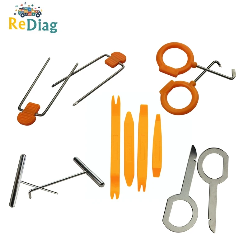 Car Disassembly Tool Car DVD Player Trim Panel Dashboard Audio Removal Installer Hand Tool Sets Interior Refit Kit 12pcs/set
Car Disassembly Tool Car DVD Player Trim Panel Dashboard Audio Removal Installer Hand Tool Sets Interior Refit Kit 12pcs/set