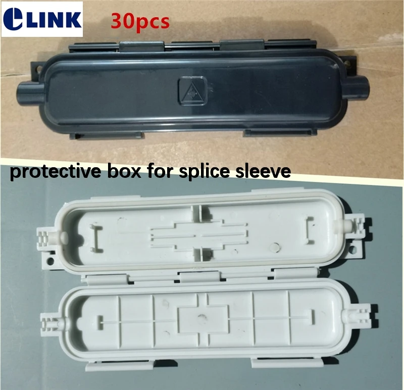 30 шт коробка защиты волокна водонепроницаемый SC волоконный адаптер для ftth кабеля