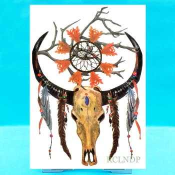 Waterproof Temporary Tattoo Sticker Dreamcatcher sheep fake tatto flash tatoo tatouage temporaire Stickers for girl women men 
Waterproof Temporary Tattoo Sticker Dreamcatcher sheep fake tatto flash tatoo tatouage temporaire Stickers for girl women men