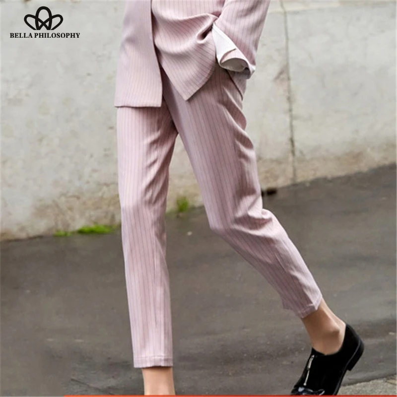 Self Design Women Summer Striped Pink Thin Chiffon Harem Pants office Ladies Suit Zipper Chic Trousers Wonder Store
Self Design Women Summer Striped Pink Thin Chiffon Harem Pants office Ladies Suit Zipper Chic Trousers Wonder Store